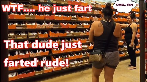 WTF.... he just fart