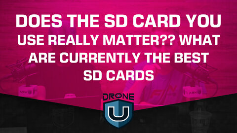 Does the SD card you use really matter?? What are currently the best SD cards?