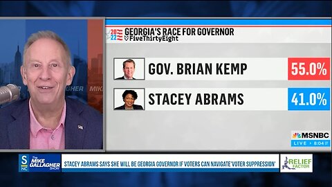 Stacey Abrams says she is trailing in the polls due to black men being the primary targets of misinformation