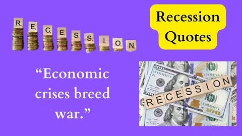 Recession Quotes