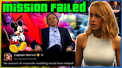 The Marvels FAILURE Explained By WOKE CEO Bob Iger! BOYCOTT Disney!