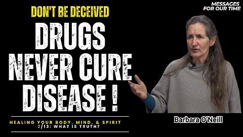 Drugs Never Cure Disease - Barbara O'Neill (Subtitle Indonesia)