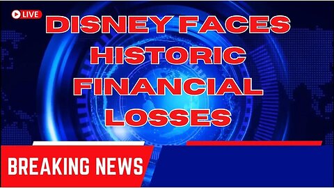 REDNECK NEWS NETWERK- DISNEY FACING HISTORICAL FINANCIAL LOSSES