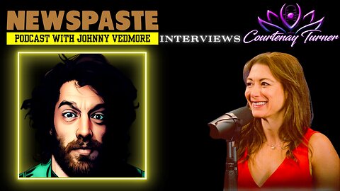 Courtenay Featured On Johnny Vedmore's Newspaste Podcast