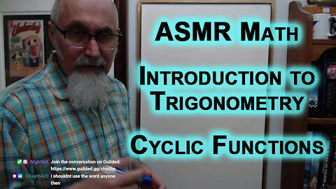 Introduction to Trigonometry, Cyclic Functions: How Triangles Are Related to Circles [ASMR Math]