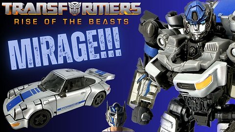 TRansformers Rise of the Beasts - Studio Series Mirage Full Review and Transformation