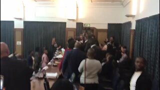 Nelson Mandela Bay special council meeting marred by disruption and scuffle (ELF)