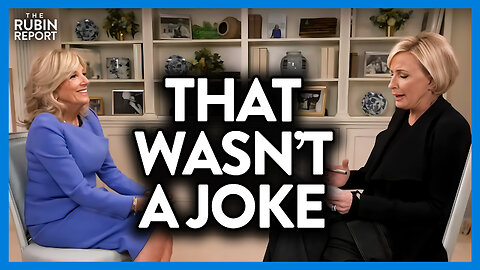 Jill Biden Laughs Out Loud at One of the Most Serious Questions Host Asked