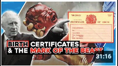 Your Birth Certificate & The Mark Of The Beast