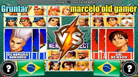 The King of Fighters '96: Anniversary Edition (Gruntar Vs. marcelo old gamer) [Brazil Vs. Brazil]