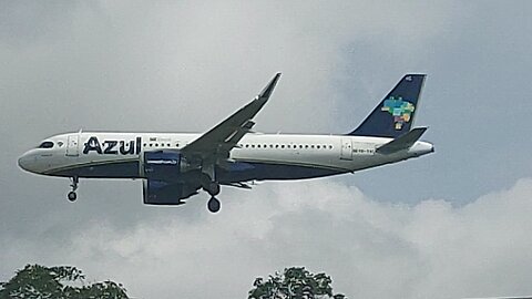 Airbus A320NEO PR-YRC vindo de Boa Vista para Manaus/Airbus A320NEO coming from Boa Vista to Manaus