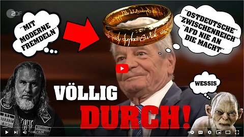 Markus Lanz - Gauck randaliert mit schäbigster GERINGSCHÄTZUNG...! ᴴᴰ🔥 (720p) (2023-07-20)