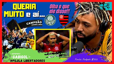 ERRO do ANDREAS na FINAL da LIBERTADORES | GABIGOL PODPAH