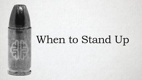 When to Stand Up