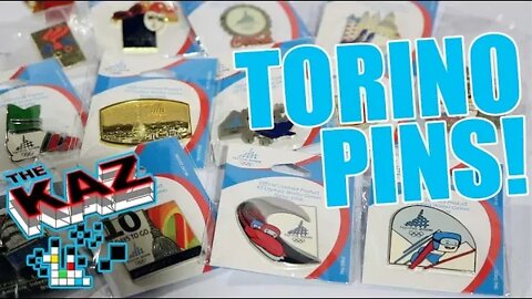 Torino winter olympic enamel pins