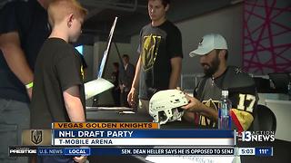 Vegas Golden Knights make first picks in NHL Draft