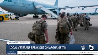 San Diego veterans speak out on Afghanistan