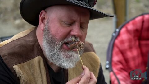 Two Cowboys is Cooking on the Curb at Greenwood's New City Campground