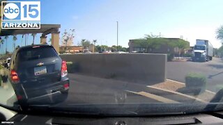 Dashcam video shows explosion near Rural and Ray roads in Chandler