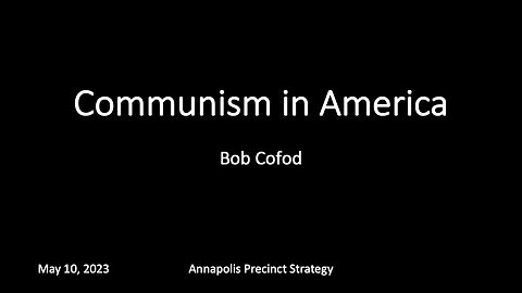 Communism in America - Annapolis