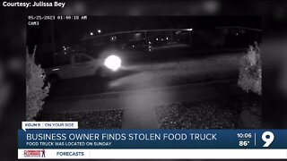 Stolen Food truck recovered