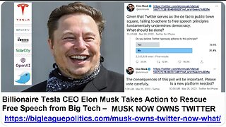 Elon Musk Buys Twitter