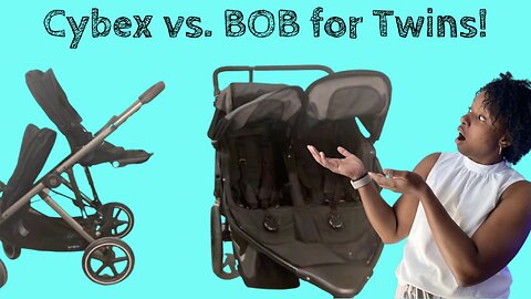 Best double stroller comparison: Cybex vs BOB Duallie 🤔