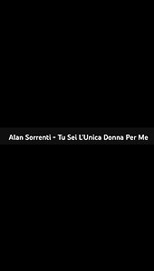Alan Sorrenti - Tu Sei L'Unica Donna Per Me ( cover )