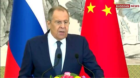 ►🚨▶◾️⚡️ Lavrov Presser from China [ENG]