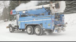 A holiday weekend winter storm is putting Consumers Energy on guard against potential power outages