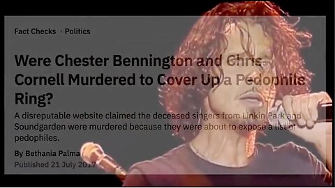 Chris Cornell feat Chester Bennington - Hunger Strike (Exposing Pedophilia Edit)
