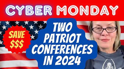 Cyber Monday Sale: Save on Two Patriot Conferences in 2024