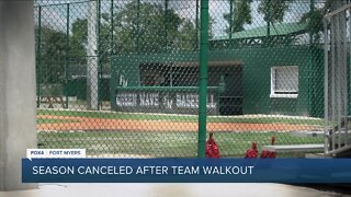 Fort Myers High School cancels remainder of baseball season