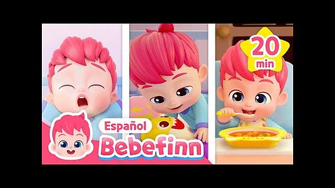 ¿Cómo Será la Rutina Diaria de Bebefinn?☀️🌙 | Mix | Canciones Infantiles | Bebefinn en español