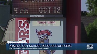 Tempe school board looks at phasing out school resource officers