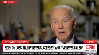 Joe Biden Falls Apart in Train-Wreck CNN Interview
