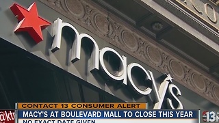 Macy's at Boulevard Mall will close this year