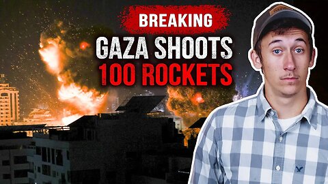 BREAKING: Gaza FIRES 104 Rockets At Israel After Death of Terrorist Leader