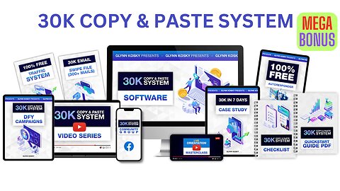 30K Copy & Paste System & Bonus