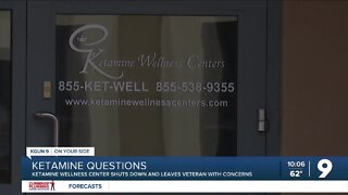 Ketamine Wellness Center closes down, leaving local veteran with no treatment