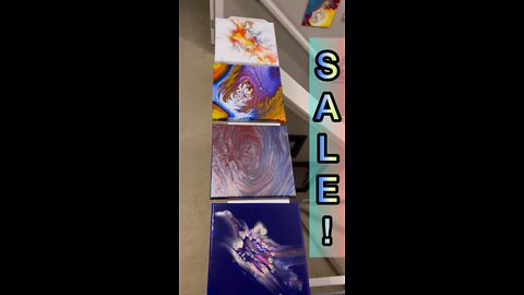SALE! #forsale #yyc #yycart #abstractart #dutchpour #ringpour #shorts #shoplocal #supportlocal