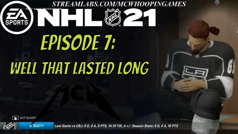 NHL 21 Be a Pro Episode 7: Well That Lasted Long