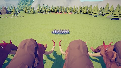 40 Mammoths Versus 40 Halflings || Totally Accurate Battle Simulator