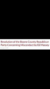 BCRP Censures Ed Massey, candidate for KY St. Rep District 66