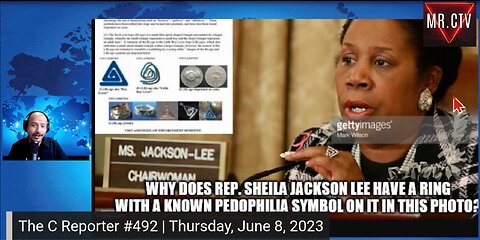 Sheila Jackson Lee's Jewelry Matches FBI Pedo Images