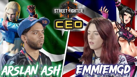 Arslan Ash (Cammy) VS Emmiemgd (Juri) | Pools | Street Fighter 6 | CEO 2023