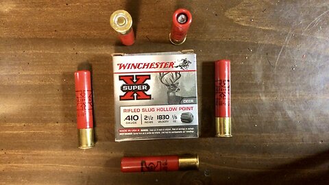 Winchester Super X 2.5” .410 Slug 1/5 Ounce - Breakdown