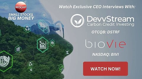 RedChip TV Highlights DevvStream (OCTQB: DSTRF) and BioVie (NASDAQ: BIVI) This Week