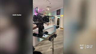 St. Pete business owner has boutique turned into a movie set