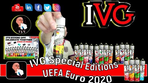 Four of the Special edition IVG e liquids.